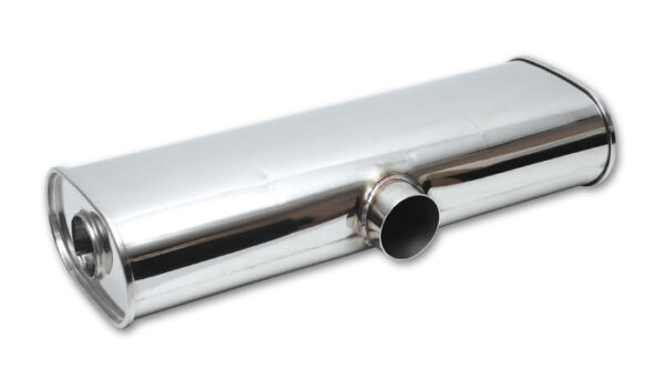 STREETPOWER Muffler 3in Side Inlet x Dual 2.5in