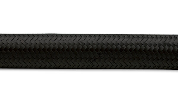 2ft Roll -4 Black Nylon Braided Flex Hose